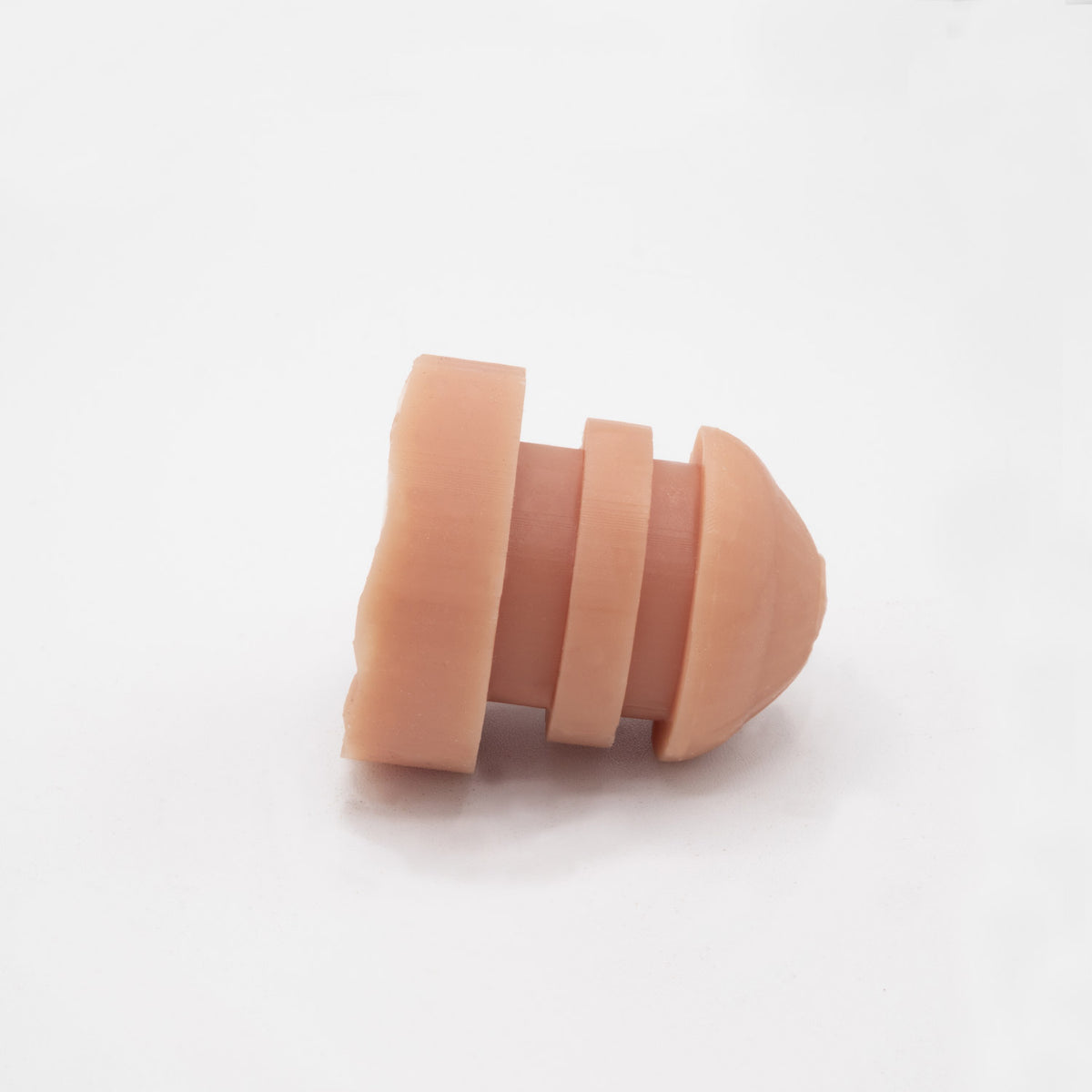 Side vide of the sensation plug that will be inserted in the HP1 of Banana Prosthetics. 