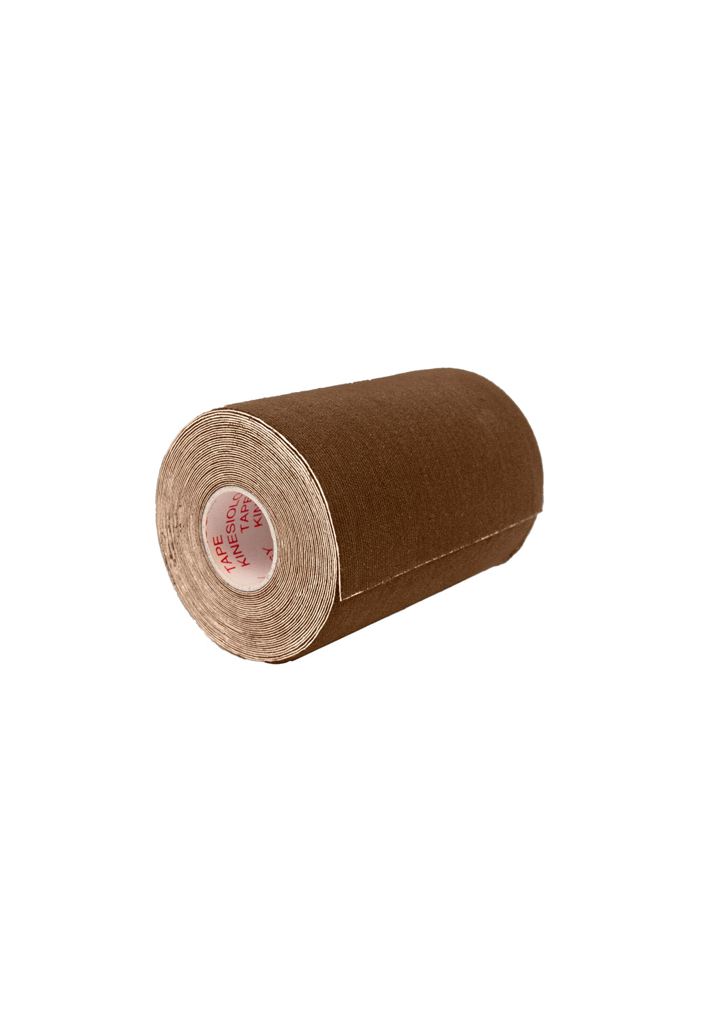Chest tape in size XL. Tape for large breasts and chests. Designed for trans masc, trans men, ftm, drag kings and cosplayers. Chocolate roll color.