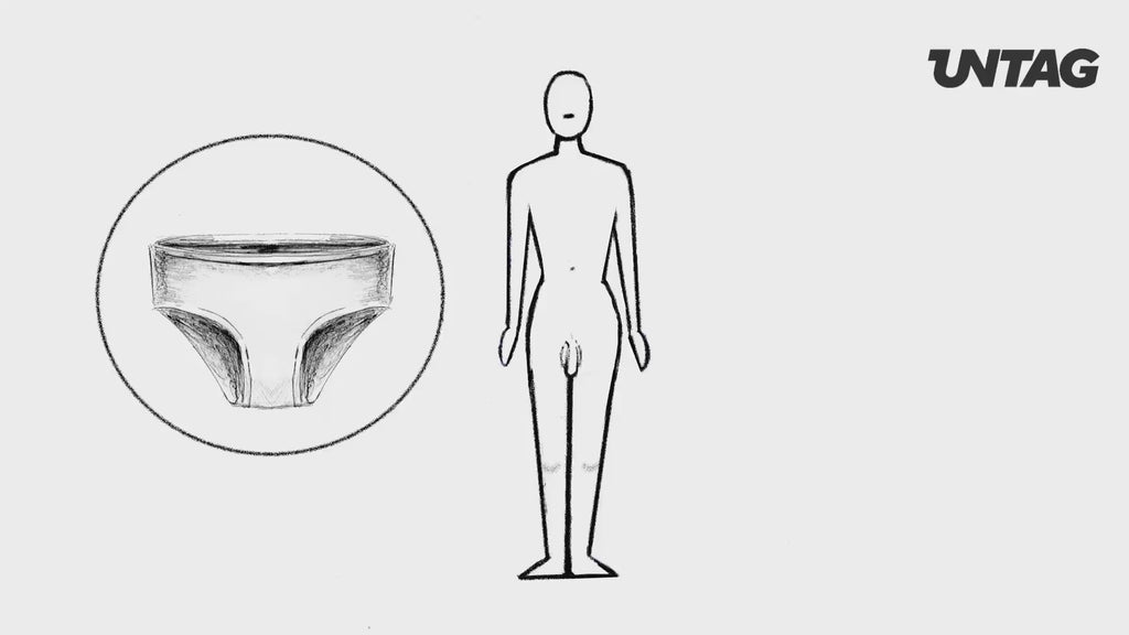 How to tuck your genitals in tucking gaffs. Push the testicles inside their pocket. Fold the penis under the groin. Another method is without pushing the testicles, it's called semi-tuck.