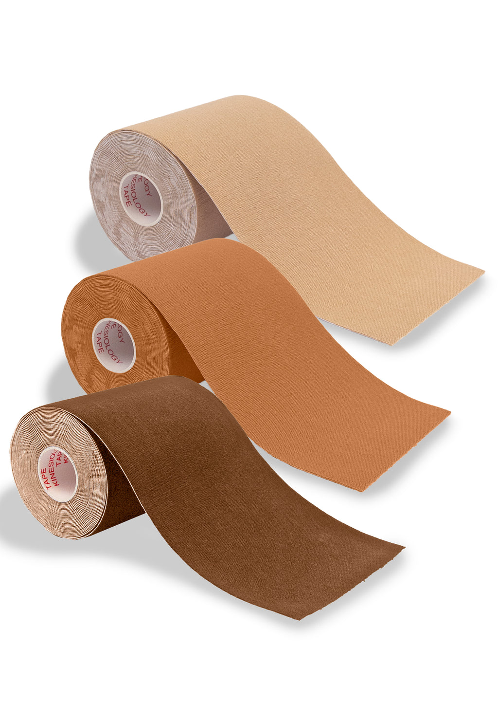 Chest tape in size XL. Tape for large breasts and chests. Available in 3 skin tones. Designed for trans masc, trans men, ftm, drag kings and cosplayers.