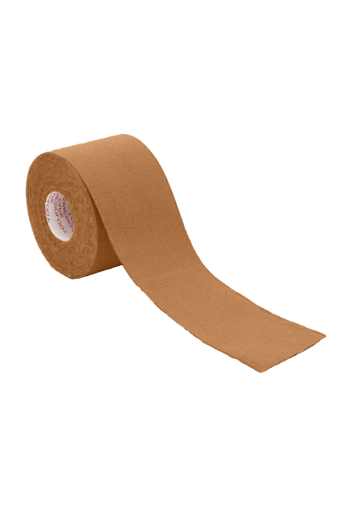 A roll of chest tape for chest binding and tucking. Designed for trans masc, trans men, drans women, trans femme, mtf, ftm, drag kings, drag queens and cosplayers. Caramel color.
