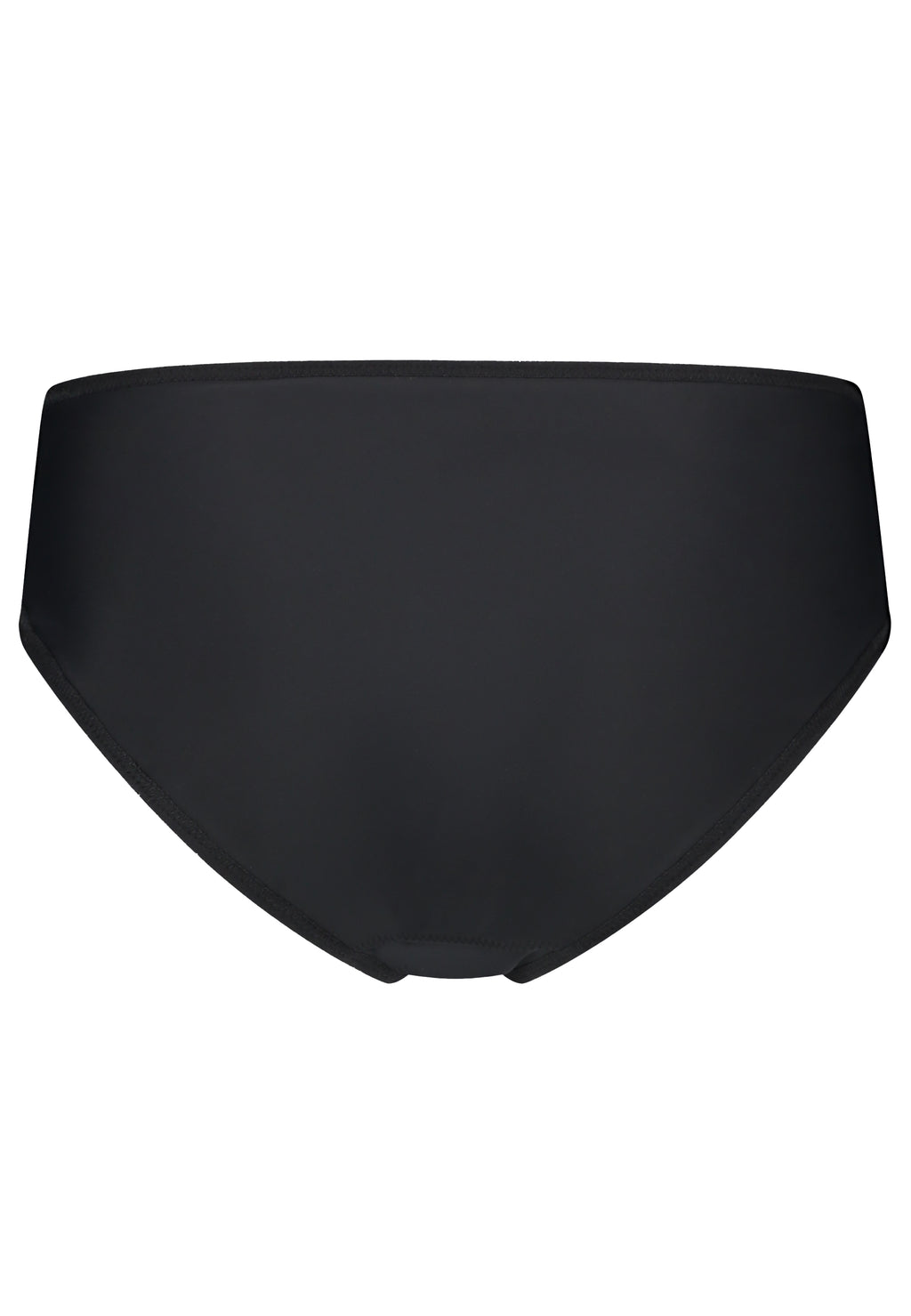 Black tucking underwear gaff. Ideal for trans women. trans femme, mtf, nonbinary, drag queens, cosplayers. Back view.