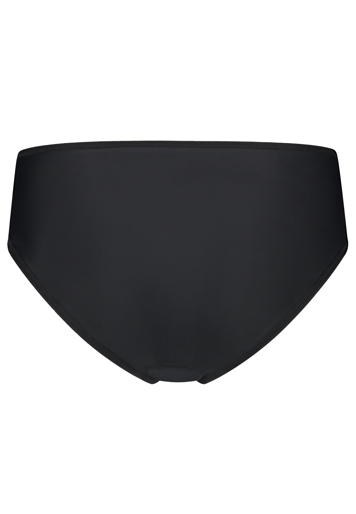 Black tucking underwear gaff. Ideal for trans women. trans femme, mtf, nonbinary, drag queens, cosplayers. Back view.
