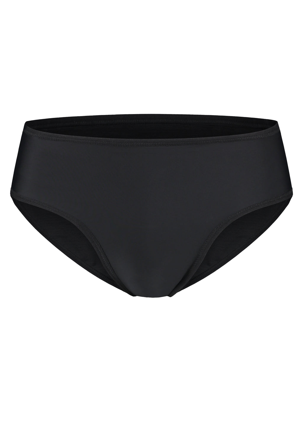 Black tucking underwear gaff. Ideal for trans women. trans femme, mtf, nonbinary, drag queens, cosplayers. Front view 2.
